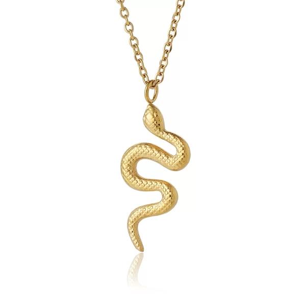 Snake Pendant Necklace