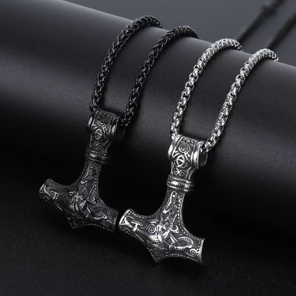 Hammer Pendant Necklace