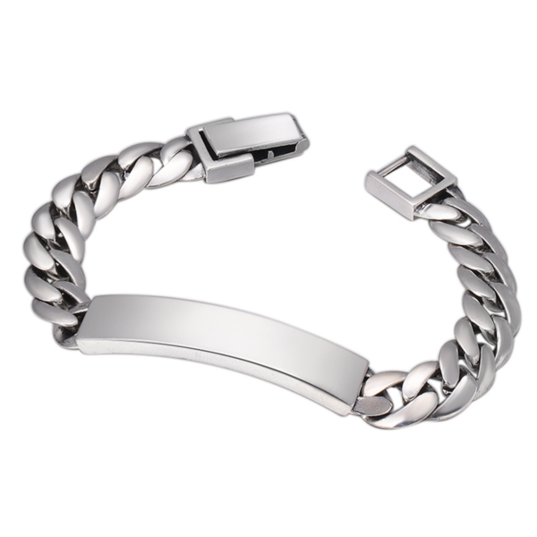 Stainless Steel Nameplate Bracelet