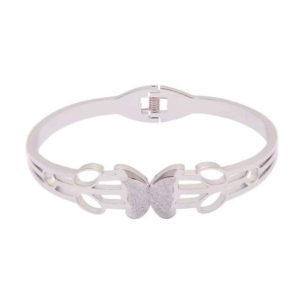 Stainless Steel Butterfly Bracelet